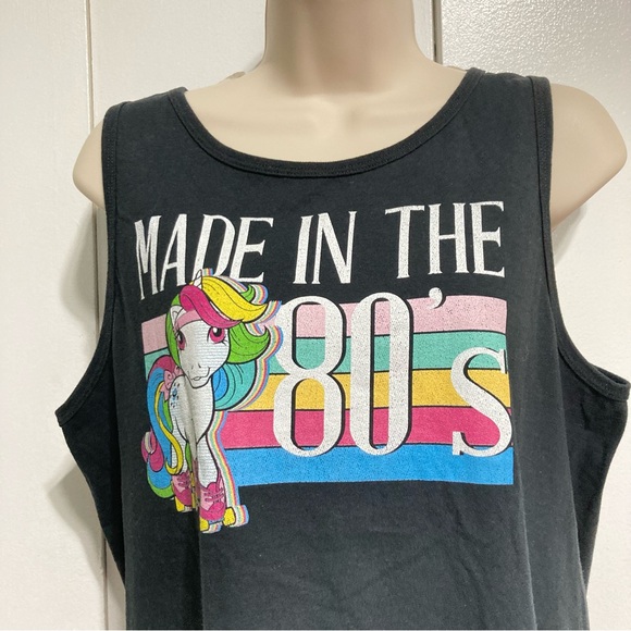 MY LITTLE PONY Moonstone Made in the 80s Rainbow Retro Tank Top Unisex Medium - Picture 7 of 13